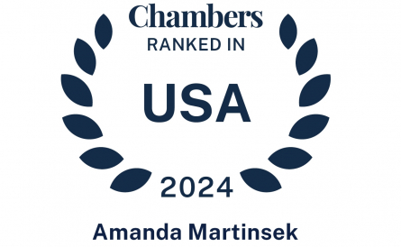 Chambers USA 2024 Ranking Logo - Amanda Martinsek